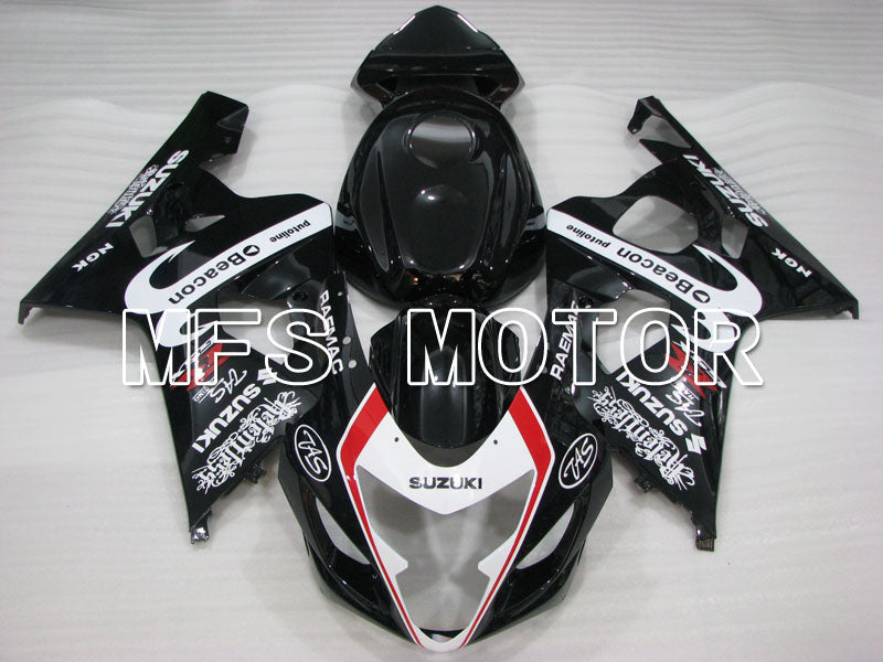 Suzuki GSXR600 GSXR750 2004-2005 Injection ABS Fairing - Beacon - Black White - MFS2301 - Fairings Kit