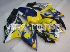Suzuki GSXR600 GSXR750 2006-2007 Injection ABS Fairing - Corona - Blue Yellow - MFS2322 - Fairings Kit