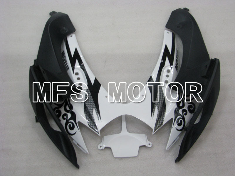 Suzuki GSXR600 GSXR750 2006-2007 Injection ABS Fairing - Corona - Black White - MFS2326 - Fairings Kit