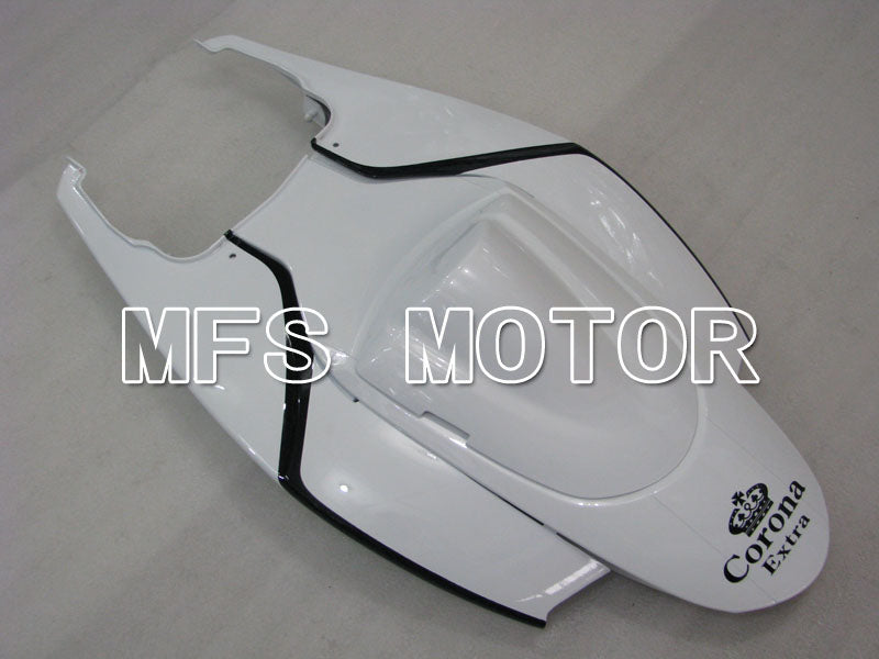 Suzuki GSXR600 GSXR750 2006-2007 Injection ABS Fairing - Corona - Black White - MFS2326 - Fairings Kit