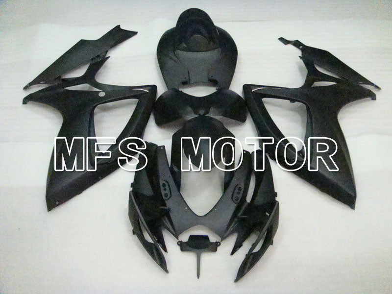 Suzuki GSXR600 GSXR750 2006-2007 Injection ABS Fairing - Factory Style - Black Matte - MFS2332 - Fairings Kit