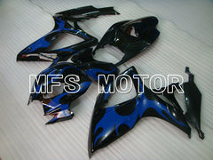 Suzuki GSXR600 GSXR750 2006-2007 Injection ABS Fairing - Factory Style - Black Blue - MFS2336 - Fairings Kit