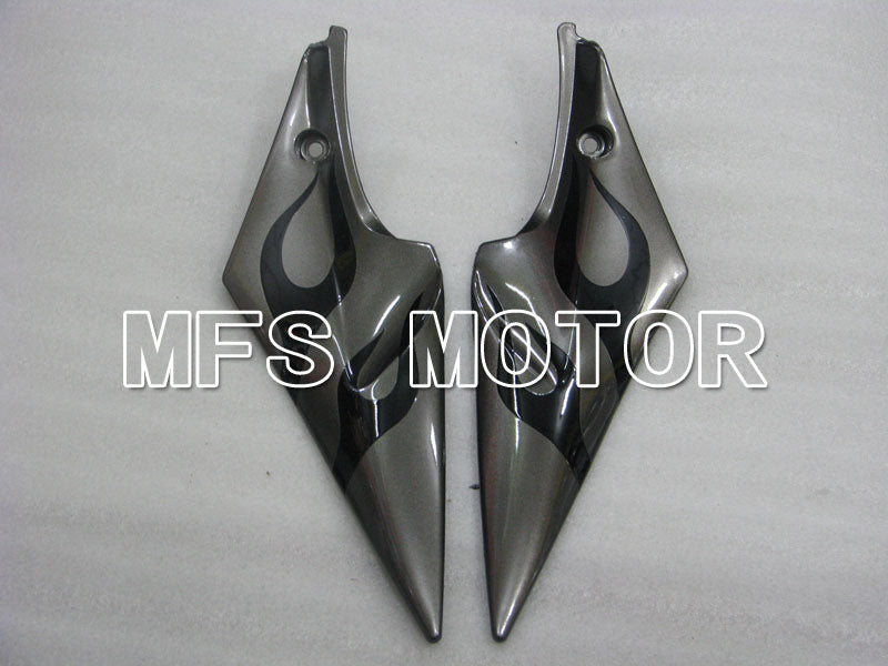 Suzuki GSXR600 GSXR750 2006-2007 Injection ABS Fairing - Factory Style - Black Gray - MFS2339 - Fairings Kit