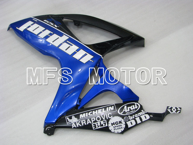 Suzuki GSXR600 GSXR750 2006-2007 Injection ABS Fairing - Jordan - Blue Black - MFS2345 - Fairings Kit