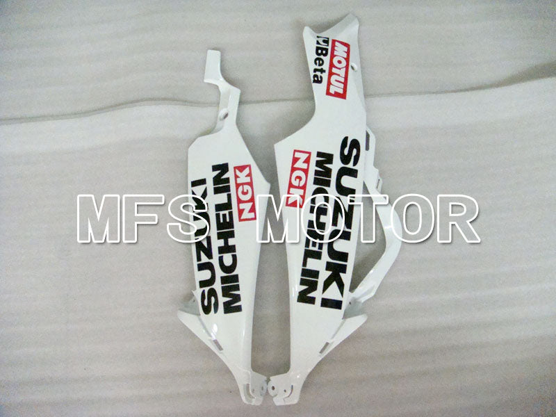 Suzuki GSXR600 GSXR750 2006-2007 Injection ABS Fairing - Lucky Strike - White Red - MFS2347 - Fairings Kit