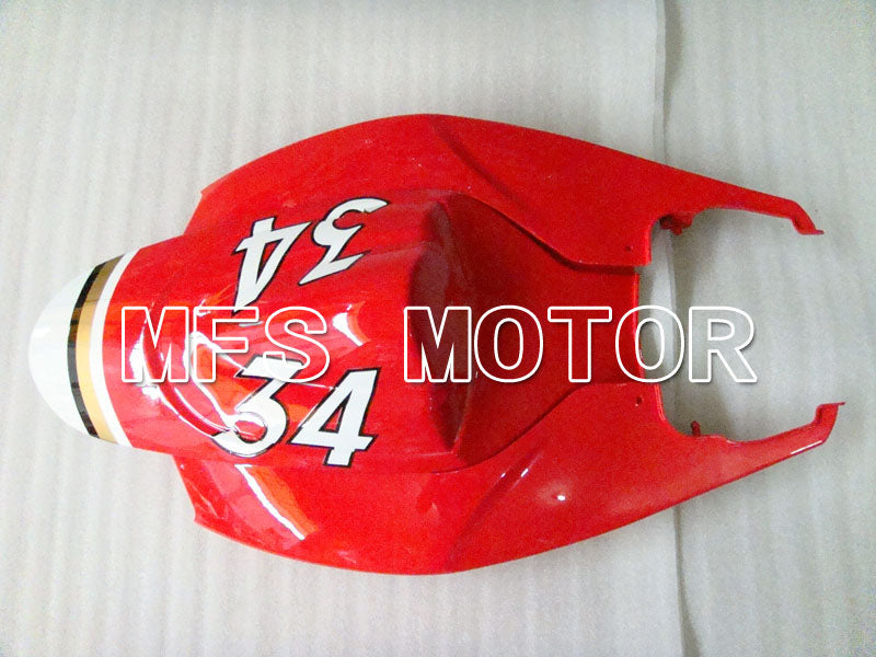 Suzuki GSXR600 GSXR750 2006-2007 Injection ABS Fairing - Lucky Strike - White Red - MFS2347 - Fairings Kit