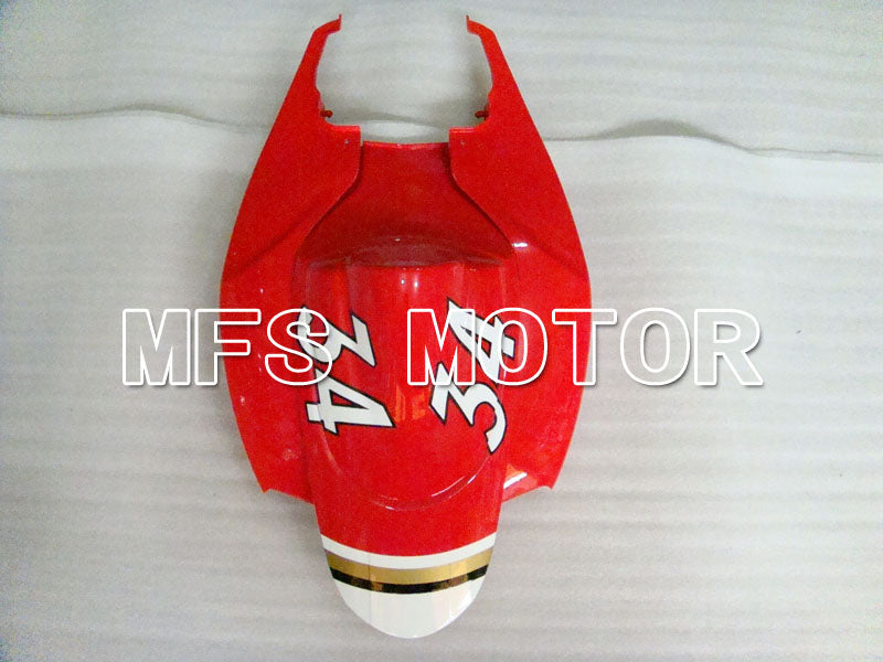 Suzuki GSXR600 GSXR750 2006-2007 Injection ABS Fairing - Lucky Strike - White Red - MFS2347 - Fairings Kit