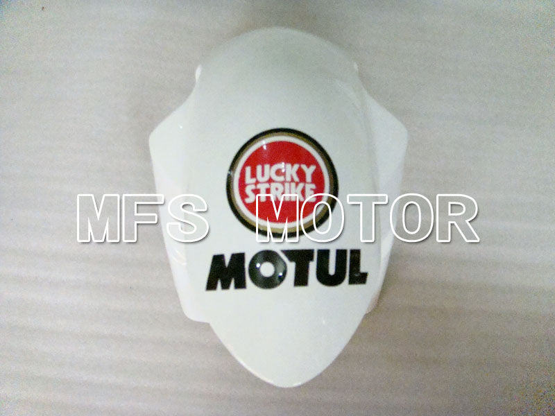 Suzuki GSXR600 GSXR750 2006-2007 Injection ABS Fairing - Lucky Strike - White Red - MFS2347 - Fairings Kit