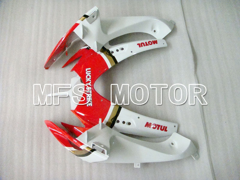 Suzuki GSXR600 GSXR750 2006-2007 Injection ABS Fairing - Lucky Strike - White Red - MFS2347 - Fairings Kit