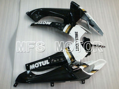 Suzuki GSXR600 GSXR750 2006-2007 Injection ABS Fairing - Lucky Strike - Black White - MFS2349 - Fairings Kit