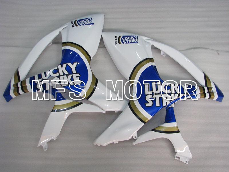 Suzuki GSXR600 GSXR750 2006-2007 Injection ABS Fairing - Lucky Strike - Black White - MFS2351 - Fairings Kit