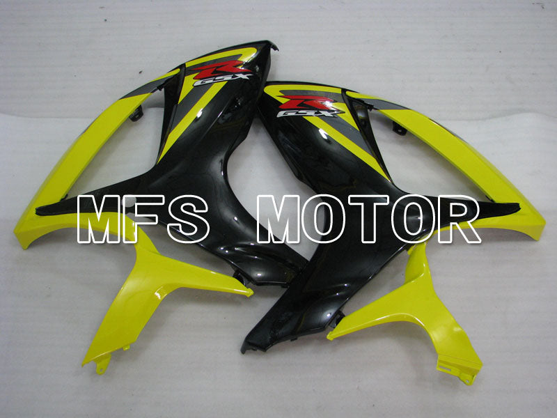 Suzuki GSXR600 GSXR750 2006-2007 Injection ABS Fairing - Factory Style - Black Yellow - MFS2353 - Fairings Kit