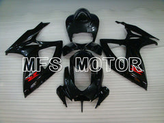 Suzuki GSXR600 GSXR750 2006-2007 Injection ABS Fairing - Factory Style - Black - MFS2356 - Fairings Kit