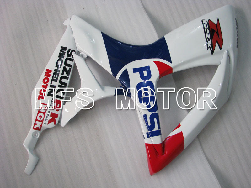 Suzuki GSXR600 GSXR750 2006-2007 Injection ABS Fairing - PEPSI - White - MFS2366 - Fairings Kit