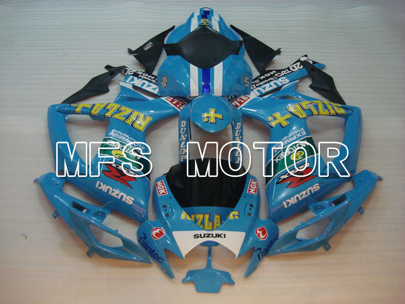 Suzuki GSXR600 GSXR750 2006-2007 Injection ABS Fairing - Rizla+ - Blue - MFS2367 - Fairings Kit