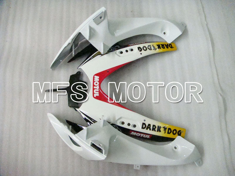 Suzuki GSXR600 GSXR750 2006-2007 Injection ABS Fairing - VIRU - Black White - MFS2370 - Fairings Kit