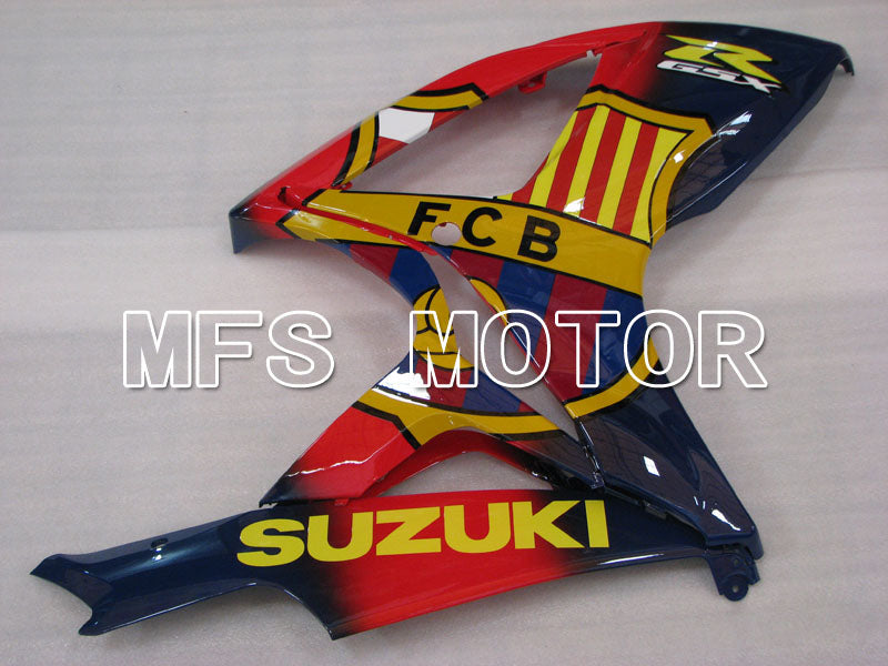 Suzuki GSXR600 GSXR750 2006-2007 Injection ABS Fairing - FCB - Blue Red - MFS2376 - Fairings Kit