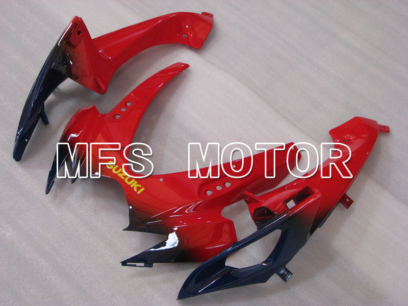 Suzuki GSXR600 GSXR750 2006-2007 Injection ABS Fairing - FCB - Blue Red - MFS2376 - Fairings Kit