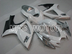 Suzuki GSXR600 GSXR750 2006-2007 Injection ABS Fairing - Factory Style - White - MFS2380 - Fairings Kit