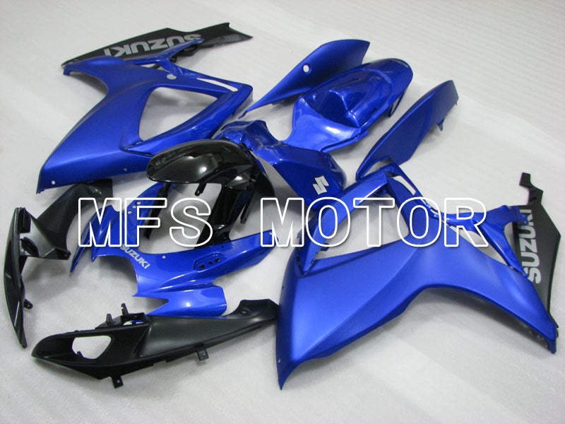 Suzuki GSXR600 GSXR750 2006-2007 Injection ABS Fairing - Factory Style - Blue Black - MFS2382 - Fairings Kit