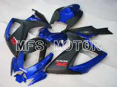 Suzuki GSXR600 GSXR750 2006-2007 Injection ABS Fairing - Factory Style - Blue Black - MFS2385 - Fairings Kit