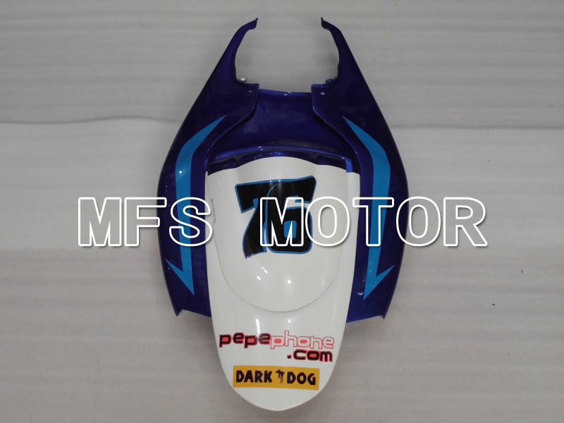 Suzuki GSXR600 GSXR750 2006-2007 Injection ABS Fairing - MOTUL - Blue White - MFS2391 - Fairings Kit