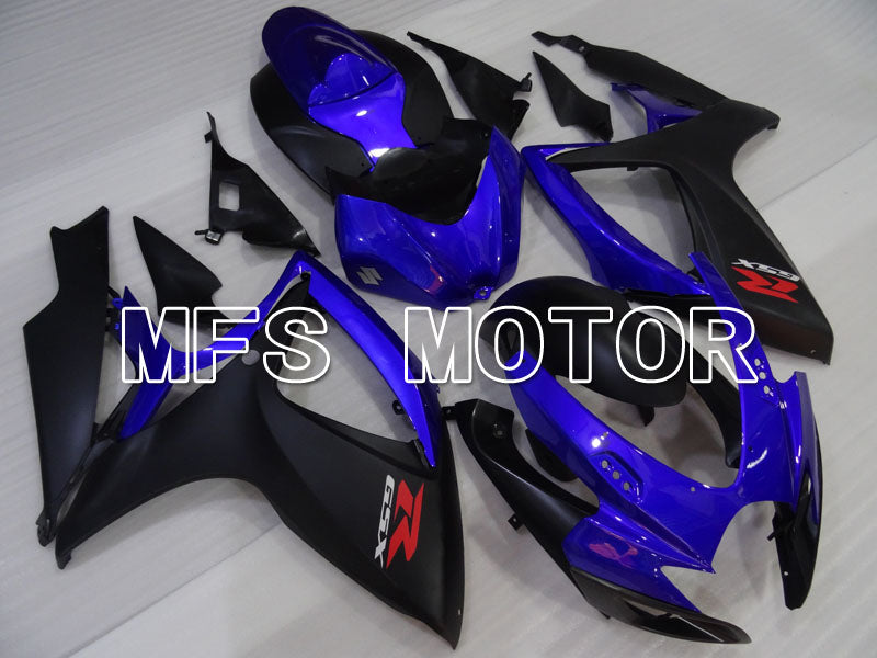 Suzuki GSXR600 GSXR750 2006-2007 Injection ABS Fairing - Factory Style - Blue Black - MFS2393 - Fairings Kit