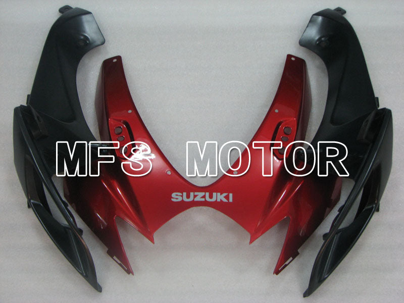 Suzuki GSXR600 GSXR750 2006-2007 Injection ABS Fairing - Factory Style - Black Red wine color - MFS2403 - Fairings Kit