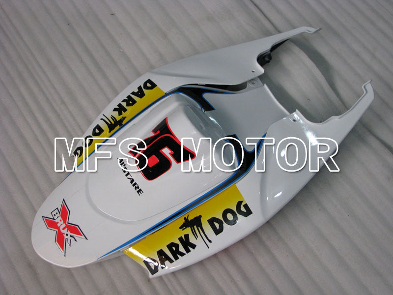 Suzuki GSXR600 GSXR750 2006-2007 Injection ABS Fairing - BRUX - Black White - MFS2412 - Fairings Kit