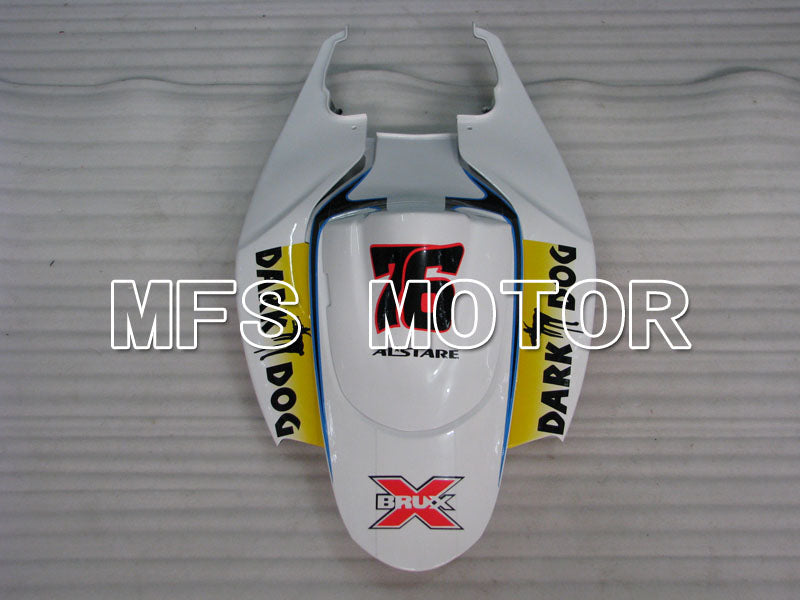 Suzuki GSXR600 GSXR750 2006-2007 Injection ABS Fairing - BRUX - Black White - MFS2412 - Fairings Kit