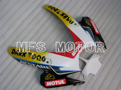 Suzuki GSXR600 GSXR750 2006-2007 Injection ABS Fairing - BRUX - Black White - MFS2412 - Fairings Kit