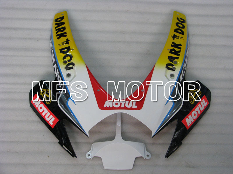 Suzuki GSXR600 GSXR750 2006-2007 Injection ABS Fairing - BRUX - Black White - MFS2412 - Fairings Kit