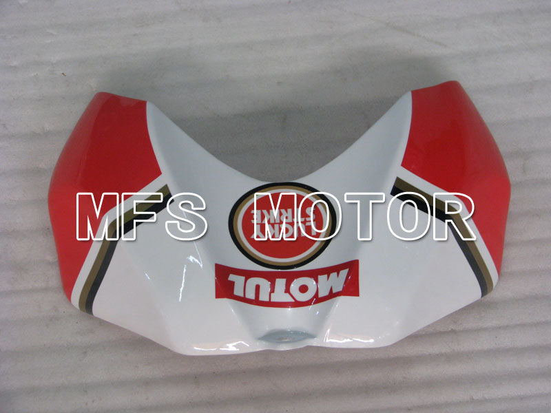 Suzuki GSXR600 GSXR750 2006-2007 Injection ABS Fairing - Lucky Strike - White Red - MFS2414 - Fairings Kit