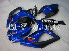 Suzuki GSXR600 GSXR750 2006-2007 Injection ABS Fairing - Factory Style - Blue Black - MFS2416 - Fairings Kit