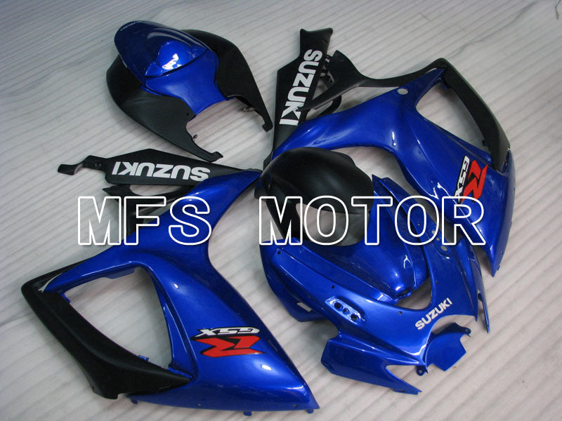 Suzuki GSXR600 GSXR750 2006-2007 Injection ABS Fairing - Factory Style - Blue Black - MFS2416 - Fairings Kit