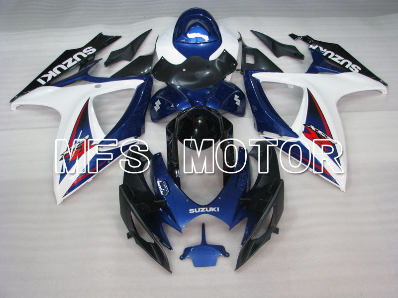 Suzuki GSXR600 GSXR750 2006-2007 Injection ABS Fairing - Factory Style - Blue White - MFS2418 - Fairings Kit