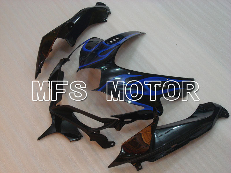 Suzuki GSXR600 GSXR750 2008-2010 Injection ABS Fairing - Flame - Blue - MFS2422 - Fairings Kit