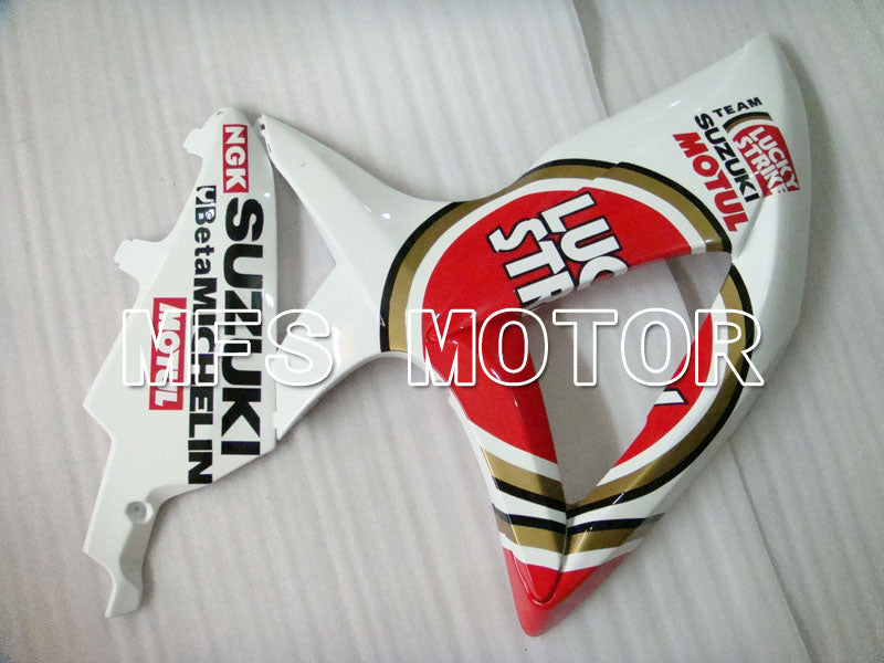 Suzuki GSXR600 GSXR750 2008-2010 Injection ABS Fairing - Lucky Strike - Red White - MFS2424 - Fairings Kit