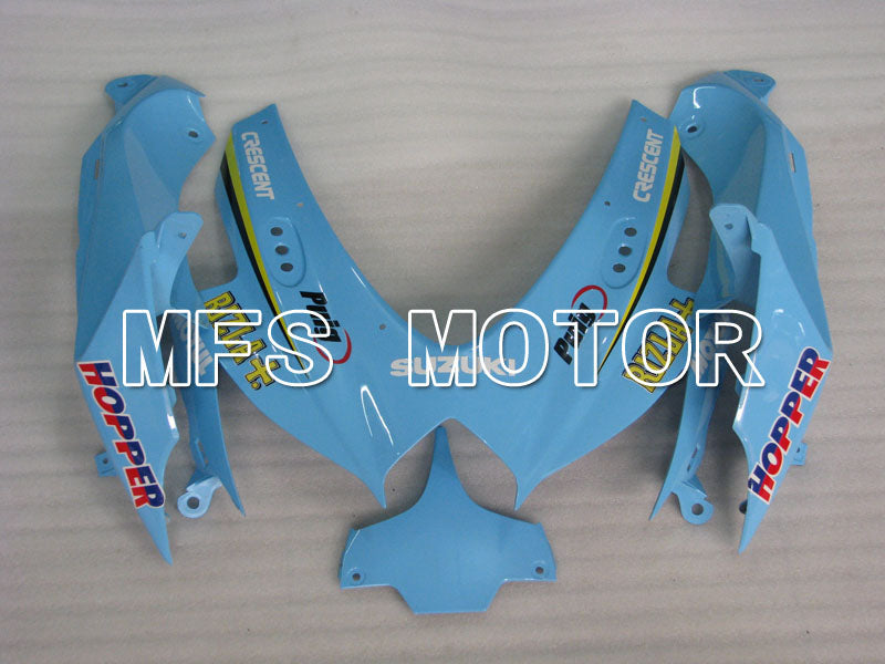 Suzuki GSXR600 GSXR750 2008-2010 Injection ABS Fairing - Rizla+ - Blue - MFS2430 - Fairings Kit