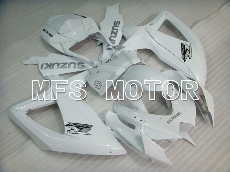 Suzuki GSXR600 GSXR750 2008-2010 Injection ABS Fairing - Factory Style - White - MFS2432 - Fairings Kit