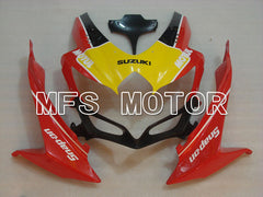 Suzuki GSXR600 GSXR750 2008-2010 Injection ABS Fairing - RK - Black Red - MFS2433 - Fairings Kit