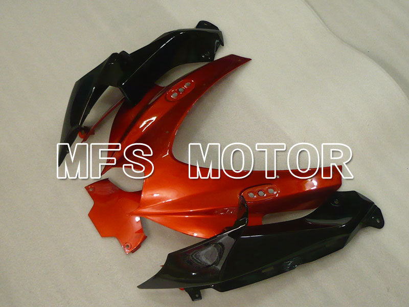 Suzuki GSXR600 GSXR750 2008-2010 Injection ABS Fairing - Factory Style - Black Orange - MFS2435 - Fairings Kit