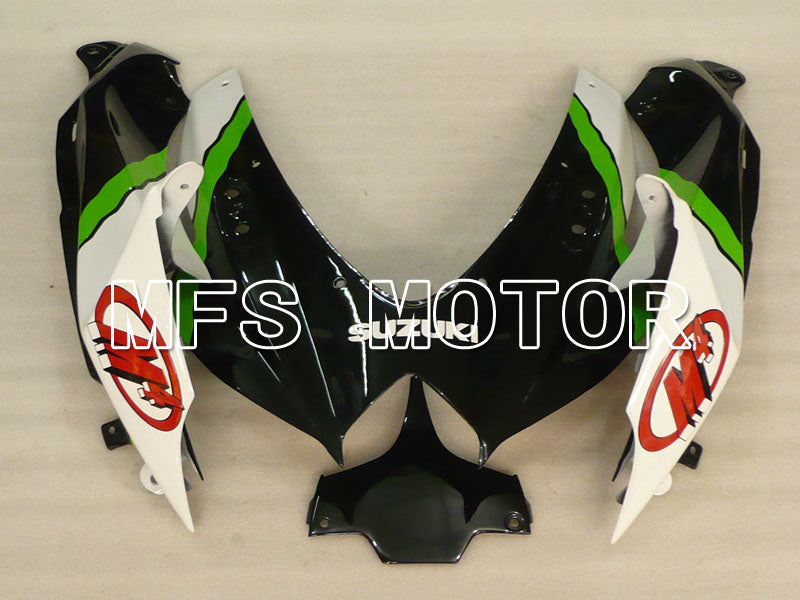 Suzuki GSXR600 GSXR750 2008-2010 Injection ABS Fairing - Monster - Black White - MFS2445 - Fairings Kit