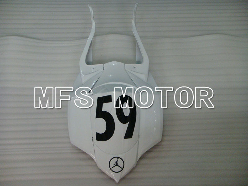 Suzuki GSXR600 GSXR750 2008-2010 Injection ABS Fairing - Jordan - Black White - MFS2449 - Fairings Kit