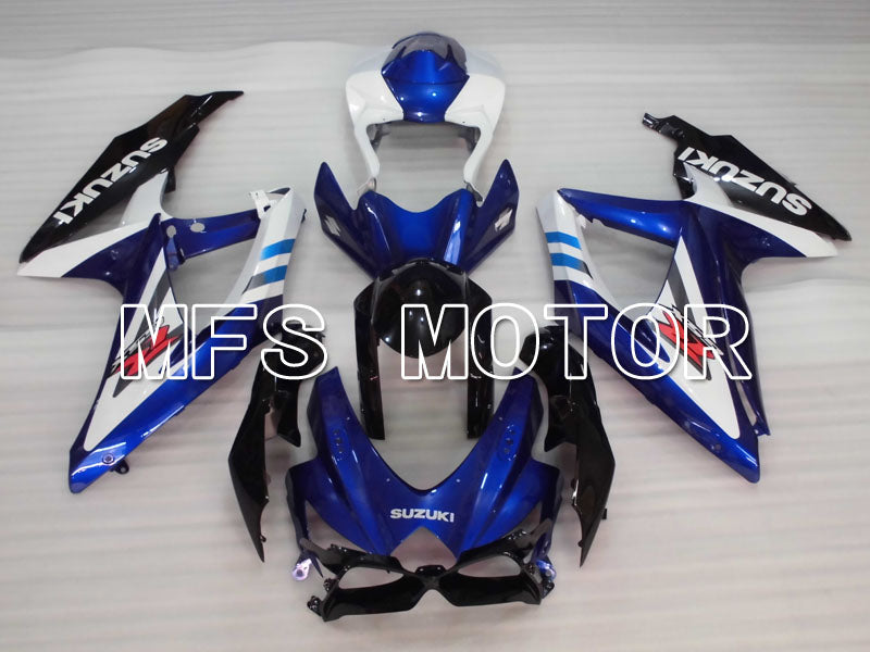Suzuki GSXR600 GSXR750 2008-2010 Injection ABS Fairing - Factory Style - Blue White - MFS2461 - Fairings Kit