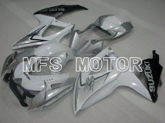 Suzuki GSXR600 GSXR750 2008-2010 Injection ABS Fairing - Factory Style - White - MFS2478 - Fairings Kit