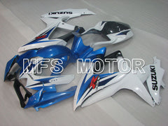Suzuki GSXR600 GSXR750 2008-2010 Injection ABS Fairing - Factory Style - Blue White - MFS2481 - Fairings Kit
