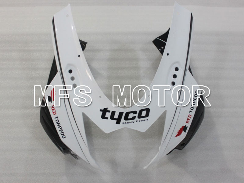 Suzuki GSXR600 GSXR750 2011-2024 Injection ABS Fairing - tyco - Black White - MFS2499 - Fairings Kit