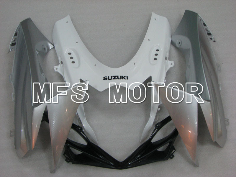 Suzuki GSXR600 GSXR750 2011-2024 Injection ABS Fairing - Factory Style - Silver White - MFS2518 - Fairings Kit