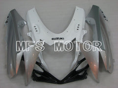 Suzuki GSXR600 GSXR750 2011-2024 Injection ABS Fairing - Factory Style - Silver White - MFS2518 - Fairings Kit